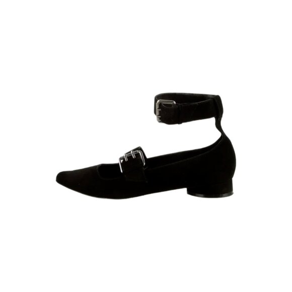 Opening Ceremony Buckle suede flats Size Eur 36/ 6 USA - Picture 1 of 15